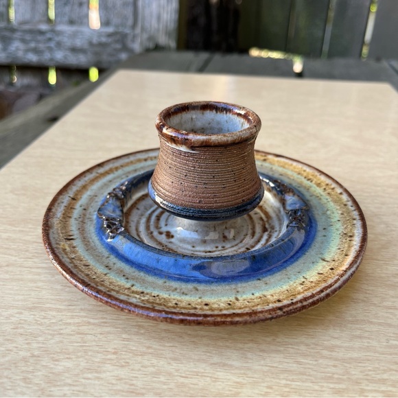 Ceramic Handmade Candle Holder - Picture 2 of 13